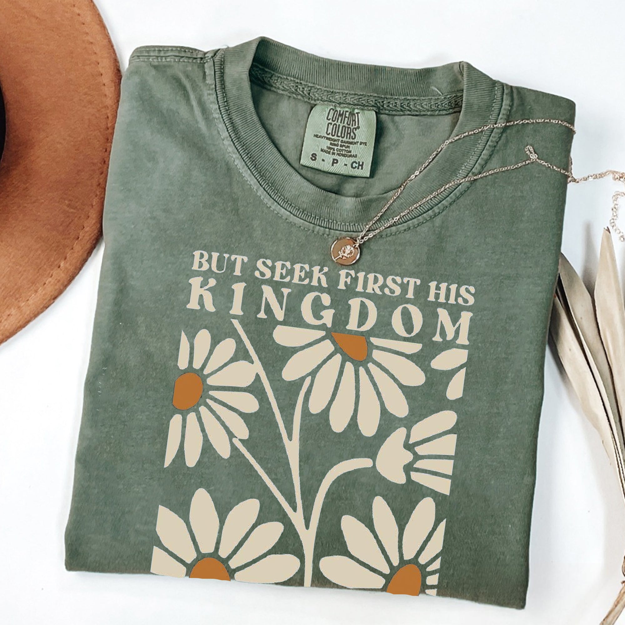 Comfort Colors® Christian Shirt, Christian Gifts, Inspirational Shirt, Religious Shirt, Bible Verse Shirt